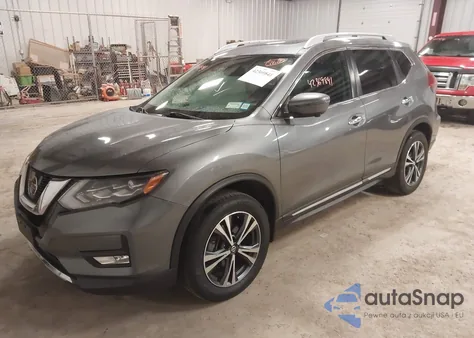 2017 Nissan Rogue Sl z USA, uszkodzony, nr VIN 5N1AT2MV4HC761455